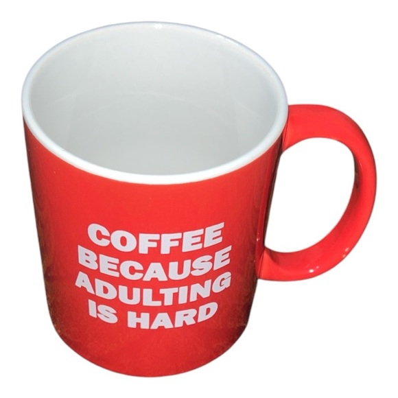 Coffee โ๏ธ Because Adulting is Hard โ๏ธ - Picture 1 of 3